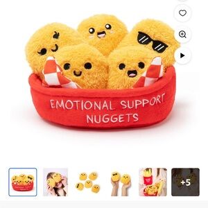 Emotional Support Nuggets Plush Set